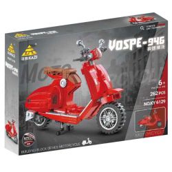 Kazi KY6129 6129 non  XE ĐẠP TỐC ĐỘ VOSPE-946 bộ đồ chơi xếp lắp ráp ghép mô hình Creator Sáng Tạo 262 khối