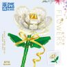 ZHEGAO QL2344 2344 non  CÂY SƠN CHI bộ đồ chơi xếp lắp ráp ghép mô hình Flowers Hoa