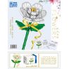 ZHEGAO QL2344 2344 non  CÂY SƠN CHI bộ đồ chơi xếp lắp ráp ghép mô hình Flowers Hoa