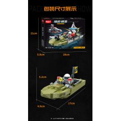 ZHI DELE DL-10208 10208 DL10208 non  GIẢI ĐẤU bộ đồ chơi xếp lắp ráp ghép mô hình 214 khối