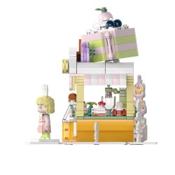 JAKI JK2122 2122 JK2123 2123 JK2125 2125 JK2126 2126 JK2127 2127 JK2128 2128 JK2129 2129 JK2121 2121 non  CẢNH ĐƯỜNG PHỐ ĐẦY NẮNG 8 LOẠI CỬA HÀNG BÁNH NGỌT QUÁN CÀ PHÊ ???C QUẾ KẸO HAMBURGER NƯỚC TRÁI CÂY MÌ GÀ RÁN bộ đồ chơi xếp lắp ráp ghép mô hình 328 khối