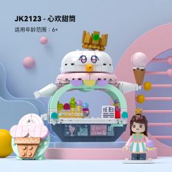 JAKI JK2122 2122 JK2123 2123 JK2125 2125 JK2126 2126 JK2127 2127 JK2128 2128 JK2129 2129 JK2121 2121 non  CẢNH ĐƯỜNG PHỐ ĐẦY NẮNG 8 LOẠI CỬA HÀNG BÁNH NGỌT QUÁN CÀ PHÊ ???C QUẾ KẸO HAMBURGER NƯỚC TRÁI CÂY MÌ GÀ RÁN bộ đồ chơi xếp lắp ráp ghép mô hình 328 khối