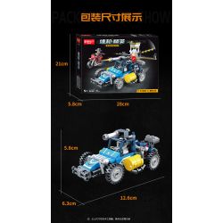 ZHI DELE DL-10207 10207 DL10207 non  ĐỘT KÍCH TIỀN ĐỒN bộ đồ chơi xếp lắp ráp ghép mô hình 211 khối