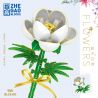 ZHEGAO QL2338B 2338B QL2338C 2338C QL2338A 2338A non  PEONY 3 MÀU bộ đồ chơi xếp lắp ráp ghép mô hình Flowers Hoa 79 khối