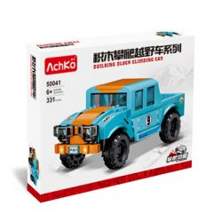 ACHKO 50041 non  TIẾNG VO VE bộ đồ chơi xếp lắp ráp ghép mô hình HUMMER 331 khối