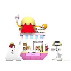 JAKI JK2122 2122 JK2123 2123 JK2125 2125 JK2126 2126 JK2127 2127 JK2128 2128 JK2129 2129 JK2121 2121 non  CẢNH ĐƯỜNG PHỐ ĐẦY NẮNG 8 LOẠI CỬA HÀNG BÁNH NGỌT QUÁN CÀ PHÊ ???C QUẾ KẸO HAMBURGER NƯỚC TRÁI CÂY MÌ GÀ RÁN bộ đồ chơi xếp lắp ráp ghép mô hình 328 khối