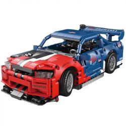 Decool 33014 Jisi 33014 non  SẠC XE bộ đồ chơi xếp lắp ráp ghép mô hình  Kỹ Thuật Công Nghệ Cao Mô Hình Phương Tiện 1197 khối