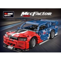 Decool 33014 Jisi 33014 non  SẠC XE bộ đồ chơi xếp lắp ráp ghép mô hình  Kỹ Thuật Công Nghệ Cao Mô Hình Phương Tiện 1197 khối