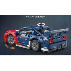 Decool 33014 Jisi 33014 non  SẠC XE bộ đồ chơi xếp lắp ráp ghép mô hình  Kỹ Thuật Công Nghệ Cao Mô Hình Phương Tiện 1197 khối