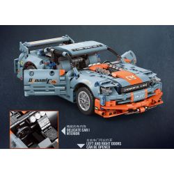 Decool 33013 Jisi 33013 non  TỐC ĐỘ BÃO bộ đồ chơi xếp lắp ráp ghép mô hình  Kỹ Thuật Công Nghệ Cao Mô Hình Phương Tiện 1030 khối