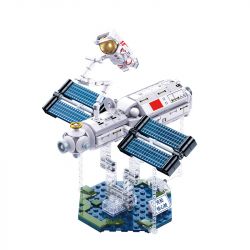 KEEPPLEY K10210 10210 non  MÔ-ĐUN LÕI TIANHE HOẠT ĐỘNG NGOÀI TRỜI bộ đồ chơi xếp lắp ráp ghép mô hình China Aerospace Museum