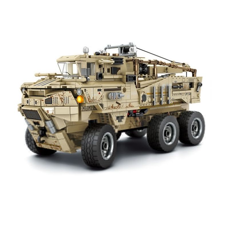 SEMBO 109001 non  NGƯỜI VẬN CHUYỂN LỒNG LINH HỒN bộ đồ chơi xếp lắp ráp ghép mô hình Computer Games THE INCARNATION TRUCK Trò Chơi 1239 khối