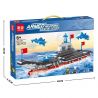 MINGDI K0171 0171 non  TÀU LIÊU NINH bộ đồ chơi xếp lắp ráp ghép mô hình Military Army ARMED WEAPONS LIAONING-AIRCRAFT CARRIER Quân Sự Bộ Đội 389 khối