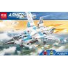 MINGDI K0168 0168 non  TIÊM KÍCH SU-35 bộ đồ chơi xếp lắp ráp ghép mô hình Military Army ARMED WEAPONS SU-35 FIGHTER Quân Sự Bộ Đội 429 khối