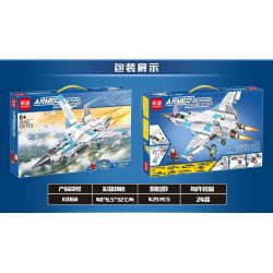 MINGDI K0168 0168 non  TIÊM KÍCH SU-35 bộ đồ chơi xếp lắp ráp ghép mô hình Military Army ARMED WEAPONS SU-35 FIGHTER Quân Sự Bộ Đội 429 khối