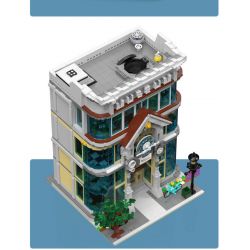 MorkModel 10206 Mork Model 10206 non  BẢO TÀNG KHOA HỌC bộ đồ chơi xếp lắp ráp ghép mô hình Modular Buildings SCIENCE MUSEUM Mô Hình Nhà Cửa 3794 khối