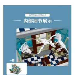 MorkModel 10206 Mork Model 10206 non  BẢO TÀNG KHOA HỌC bộ đồ chơi xếp lắp ráp ghép mô hình Modular Buildings SCIENCE MUSEUM Mô Hình Nhà Cửa 3794 khối