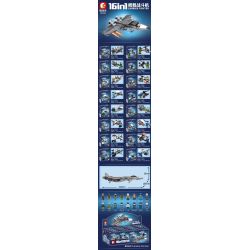 SEMBO 202202 202203 202204 202205 202206 202207 202208 202209 202210 202211 202212 202213 202214 202215 202216 202201 non  FIGHTER FIGHTER 16. bộ đồ chơi xếp lắp ráp ghép mô hình Military Army CARRIER FIGHTER Quân Sự Bộ Đội 595 khối