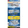 MINGDI K0161 0161 non  MÁY BAY CHIẾN ĐẤU J-10 bộ đồ chơi xếp lắp ráp ghép mô hình Military Army ARMED WEAPONS J-10 FIGHTER Quân Sự Bộ Đội 441 khối