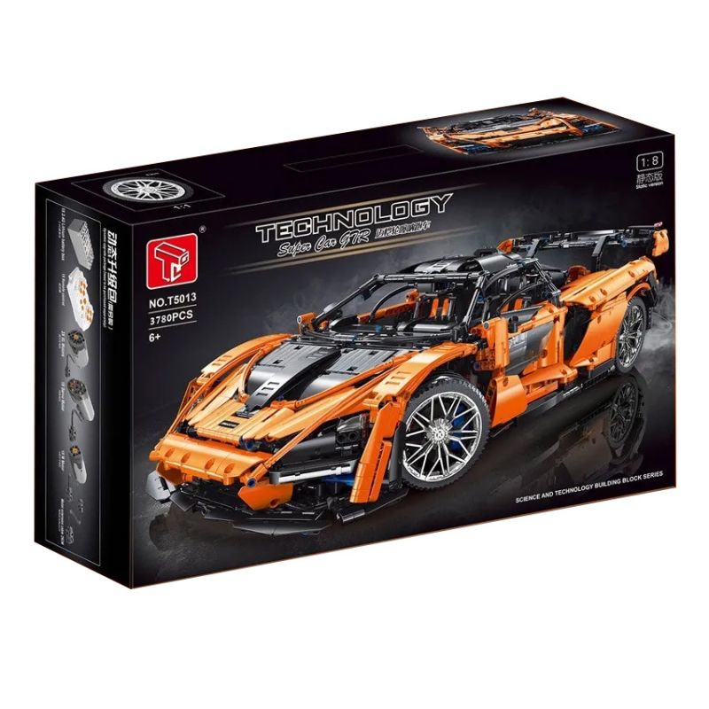 SHENG YUAN SY 8886 SUPER 18K K158 TA GAOLE T5013 5013 T5013A 5013A non  TÍCH LŨY VŨ KHÍ MCLAREN SENNA bộ đồ chơi xếp lắp ráp ghép mô hình  Kỹ Thuật Công Nghệ Cao Mô Hình Phương Tiện 3629 khối