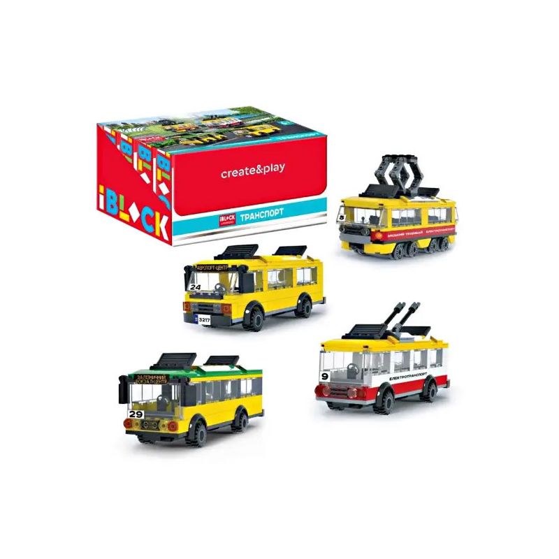 IBLOCK PL-921-438 921-438 PL921-438 non  XE BUÝT bộ đồ chơi xếp lắp ráp ghép mô hình Creator Sáng Tạo