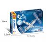 SEMBO 203018 non  TRẠM KHÔNG GIAN bộ đồ chơi xếp lắp ráp ghép mô hình Space SEA OF STARS SPACE STATION Thám Hiểm Không Gian 371 khối