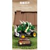 HAPPY BUILD SHINEYU XINYU YC-23013 23013 YC23013 non  XE BIẾN HÌNH TRICERATOPS KHỦNG LONG bộ đồ chơi xếp lắp ráp ghép mô hình Jurassic World Thế Giới Khủng Long 548 khối