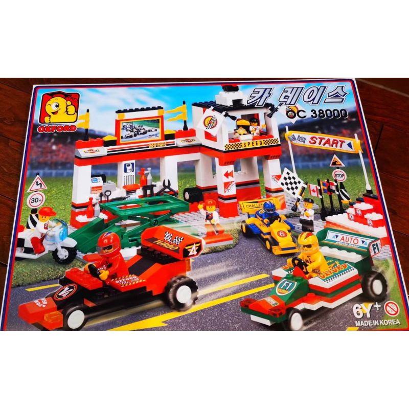 OXFORD OC38000 38000 non  XE ĐUA bộ đồ chơi xếp lắp ráp ghép mô hình Speed Champions Racing Cars 카 레이스 Đua Xe Công Thức