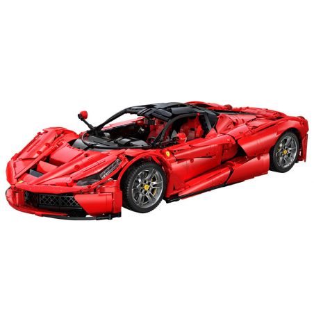 CADA DOUBLEE C61505 61505 non  FERRARI tỷ lệ 1:8 bộ đồ chơi xếp lắp ráp ghép mô hình  FERRARI LAFERRARI VIVA HYPERCAR Kỹ Thuật Công Nghệ Cao Mô Hình Phương Tiện 4739 khối