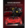 CADA DOUBLEE C61505 61505 non  FERRARI tỷ lệ 1:8 bộ đồ chơi xếp lắp ráp ghép mô hình  FERRARI LAFERRARI VIVA HYPERCAR Kỹ Thuật Công Nghệ Cao Mô Hình Phương Tiện 4739 khối