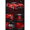 CADA DOUBLEE C61505 61505 non  FERRARI tỷ lệ 1:8 bộ đồ chơi xếp lắp ráp ghép mô hình  FERRARI LAFERRARI VIVA HYPERCAR Kỹ Thuật Công Nghệ Cao Mô Hình Phương Tiện 4739 khối