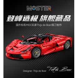 CADA DOUBLEE C61505 61505 non  FERRARI tỷ lệ 1:8 bộ đồ chơi xếp lắp ráp ghép mô hình  FERRARI LAFERRARI VIVA HYPERCAR Kỹ Thuật Công Nghệ Cao Mô Hình Phương Tiện 4739 khối