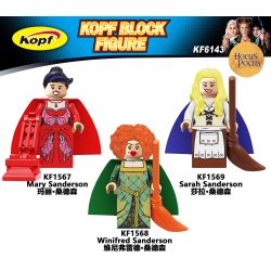 KOPF KF1567 1567 KF1568 1568 KF1569 1569 KF6143 6143 non  PHÙ THỦY CŨNG ĐIÊN bộ đồ chơi xếp lắp ráp ghép mô hình HOCUS POCUS