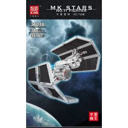 MouldKing 21048 Mould King 21048 non  MÁY BAY NÉM BOM TITAN bộ đồ chơi xếp lắp ráp ghép mô hình Star Wars TIE BOMBER Chiến Tranh Giữa Các Vì Sao 3616 khối
