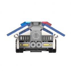 JAKI JK9129 9129 non  XE CẢNH SÁT SẤM SÉT bộ đồ chơi xếp lắp ráp ghép mô hình CITY GUARDIANS LIGHTNING POLICE CAR 147 khối