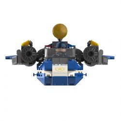 JAKI JK9127 9127 non  THUYỀN CẢNH SÁT BÃO bộ đồ chơi xếp lắp ráp ghép mô hình CITY GUARDIANS HURRICANE POLICE BOAT 163 khối