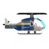 JAKI JK9126 9126 non  CẢNH SÁT HÀNG KHÔNG ĐẠI BÀNG bộ đồ chơi xếp lắp ráp ghép mô hình CITY GUARDIANS FALCON POLICE HELICOPTER 156 khối