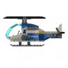 JAKI JK9126 9126 non  CẢNH SÁT HÀNG KHÔNG ĐẠI BÀNG bộ đồ chơi xếp lắp ráp ghép mô hình CITY GUARDIANS FALCON POLICE HELICOPTER 156 khối