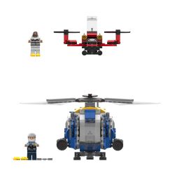 JAKI JK9125 9125 non  NGƯỜI THEO DÕI bộ đồ chơi xếp lắp ráp ghép mô hình CITY GUARDIANS 433 khối