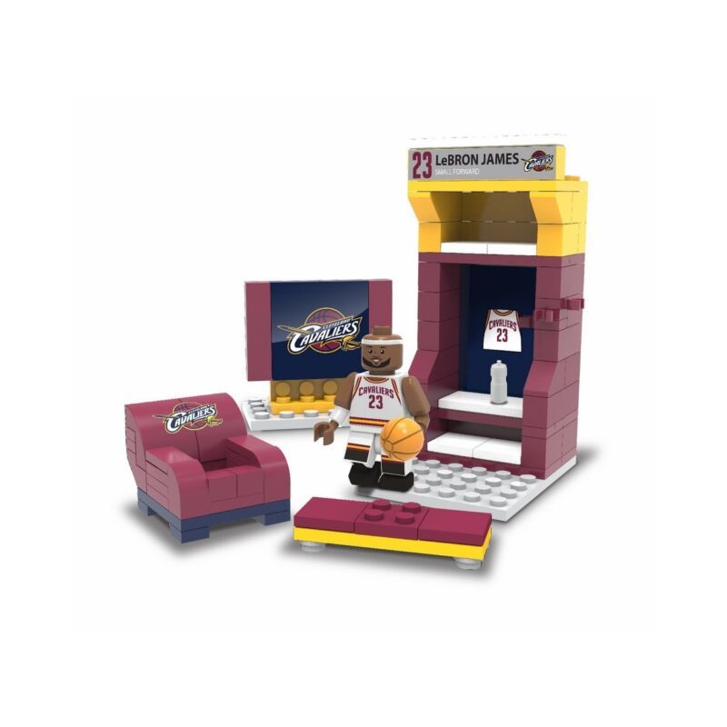 C3 21521 non  NBA LEBRON JAMES bộ đồ chơi xếp lắp ráp ghép mô hình Brickheadz Nhân Vật Đầu To 63 khối