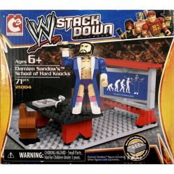 C3 21004 non  TRƯỜNG HỌC HARD KNOCKS CỦA DAMIEN SANDOW bộ đồ chơi xếp lắp ráp ghép mô hình Sports Thể Thao 71 khối