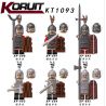 KORUIT KT1093 1093 XP non  QUÂN HÁN bộ đồ chơi xếp lắp ráp ghép mô hình Collectable Minifigures Búp Bê Sưu Tầm