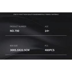 REOBRIX 790 non  ROLLS-ROYCE CULLINAN bộ đồ chơi xếp lắp ráp ghép mô hình Speed Champions Racing Cars Đua Xe Công Thức 480 khối