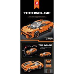 REOBRIX 690 non  LAMBORGHINI URUS bộ đồ chơi xếp lắp ráp ghép mô hình  Kỹ Thuật Công Nghệ Cao Mô Hình Phương Tiện 408 khối