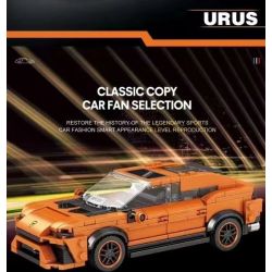 REOBRIX 690 non  LAMBORGHINI URUS bộ đồ chơi xếp lắp ráp ghép mô hình  Kỹ Thuật Công Nghệ Cao Mô Hình Phương Tiện 408 khối