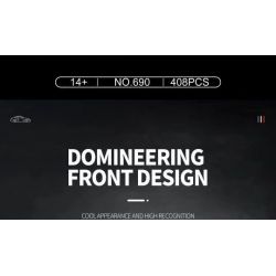 REOBRIX 690 non  LAMBORGHINI URUS bộ đồ chơi xếp lắp ráp ghép mô hình  Kỹ Thuật Công Nghệ Cao Mô Hình Phương Tiện 408 khối