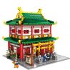 PanlosBrick 610015 Panlos Brick 610015 non  TIỆM CẦM ĐỒ bộ đồ chơi xếp lắp ráp ghép mô hình Chinatown THE CULTURE OF CHINA Khu Phố Tàu 2529 khối