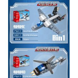 GUDI 40404 non  ĐỘI SIÊU TÍCH LŨY TRỰC THĂNG OSPREY 8 TỔ HỢP bộ đồ chơi xếp lắp ráp ghép mô hình Transformers OSPREY HELICOPTER Robot Đại Chiến Người Máy Biến Hình 220 khối