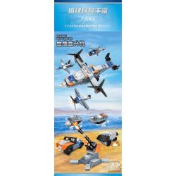 GUDI 40404 non  ĐỘI SIÊU TÍCH LŨY TRỰC THĂNG OSPREY 8 TỔ HỢP bộ đồ chơi xếp lắp ráp ghép mô hình Transformers OSPREY HELICOPTER Robot Đại Chiến Người Máy Biến Hình 220 khối