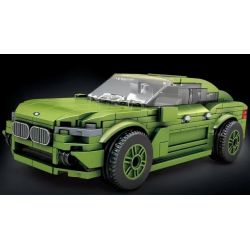 REOBRIX 679 non  BMW X6 bộ đồ chơi xếp lắp ráp ghép mô hình Speed Champions Racing Cars Đua Xe Công Thức 452 khối